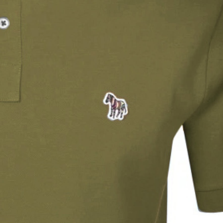 Alternative Image for ProductPS By Paul Smith Regular Polo T Shirt Green3
